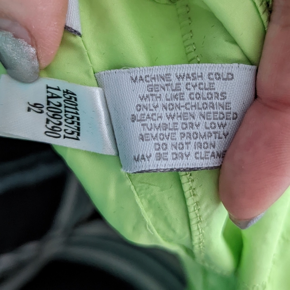 Chico's Zenergy Deena Deco Stitch Jacket Applemint - Picture 9 of 10